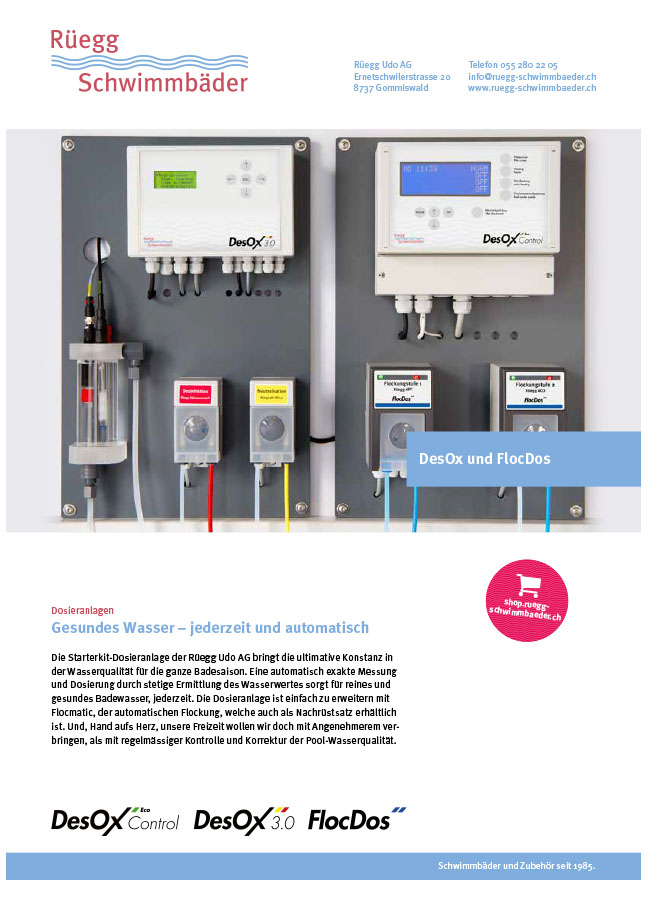 Preisliste DesOx und FlocDocs